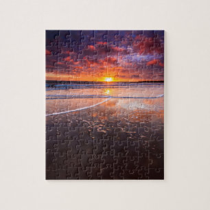 Ventura State Beach bei Sonnenuntergang