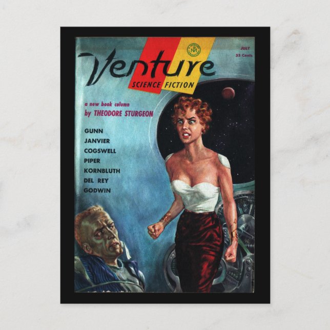 Venture - 1957,7_Pulp Art Postkarte (Vorderseite)