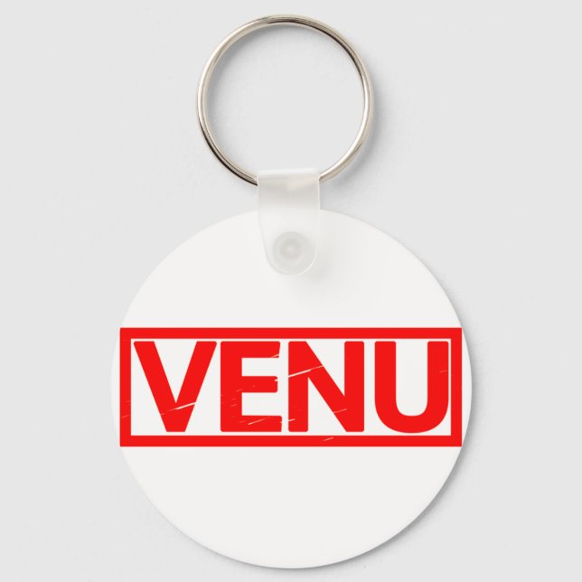 Venu-Briefmarke Schlüsselanhänger (Vorderseite)