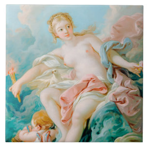 Venus auf den Waves von François Boucher Fliese