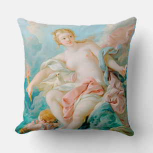 Venus auf den Waves von François Boucher Kissen