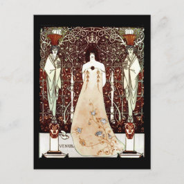 Venus between Terminal gods Postkarte