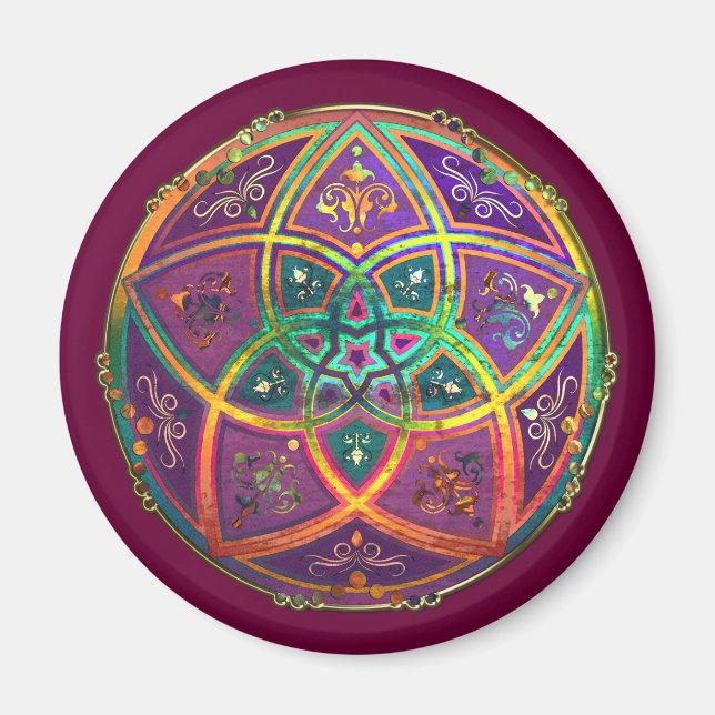 Venus Blume der Liebe schöne Künste Orientalisches Magnet (Vorne)