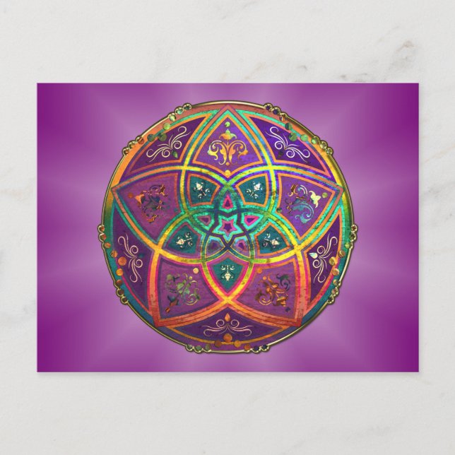 Venus Blume der Liebe schöne Künste Orientalisches Postkarte (Vorderseite)