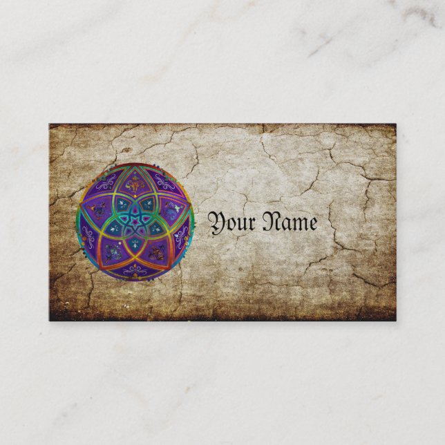 Venus-Blume Liebe-schöne Künste orientalischen Visitenkarte (Vorderseite)