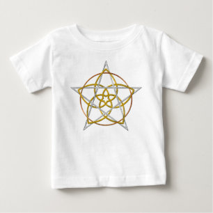 Venus Blume Pentagram - TriColor Baby T-shirt