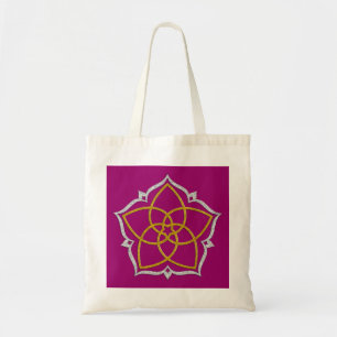 VENUS BLUME / Venusblume Lotus GOLD SILVER Tragetasche