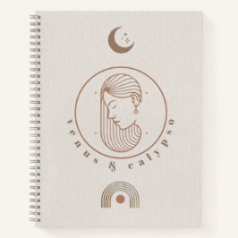 Venus + Calypso Spiral Notebook Notizbuch