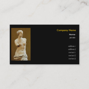 Venus de Milo Visitenkarte