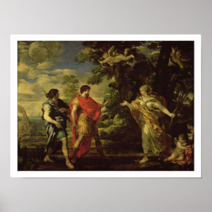 Venus, der als Huntress auf Aeneas erscheint, c.16 Poster