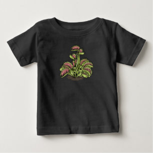 Venus Fly Fly Falle Pflanze Karnevorische Pflanze  Baby T-shirt