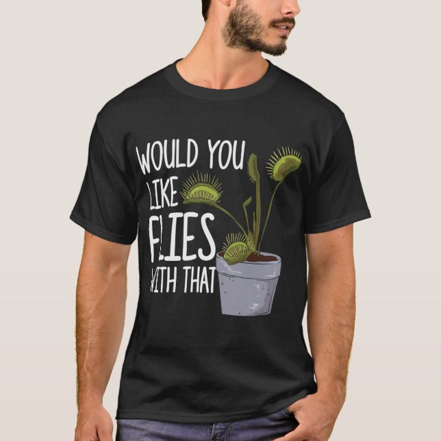 Venus Fly Trap T-Shirt (Vorderseite)