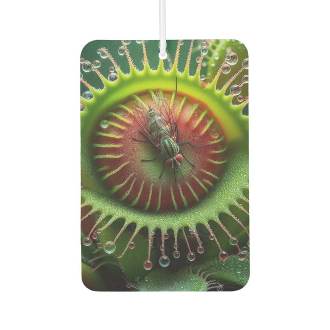 Venus Flytrap Floral Whimsical Weird Autolufterfrischer (Vorderseite)