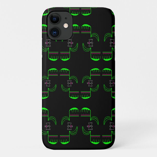 Venus Flytrap Muster Selten Es Phone Case (Rückseite)