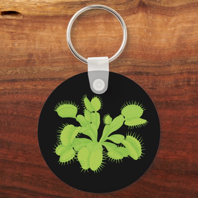 Venus Flytrap Schlüsselanhänger der botanischen Ku (Rückseite)