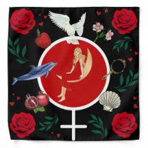 Venus Goddess Tarot/Altar Tuch Bandana