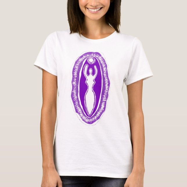 Venus Goddess Yoni T-Shirt (Vorderseite)