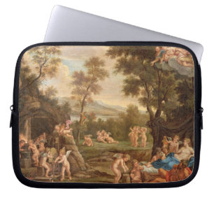 Venus in Vulcans Schmiede, 18. Jahrhundert Laptopschutzhülle