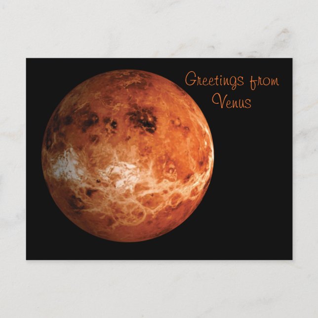 Venus Postkarte (Vorderseite)