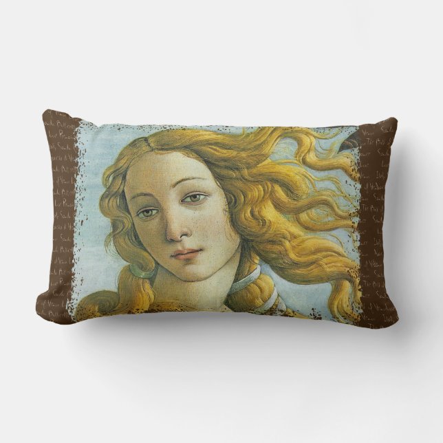 Venus * Sandro Botticelli Lendenkissen (Vorderseite)
