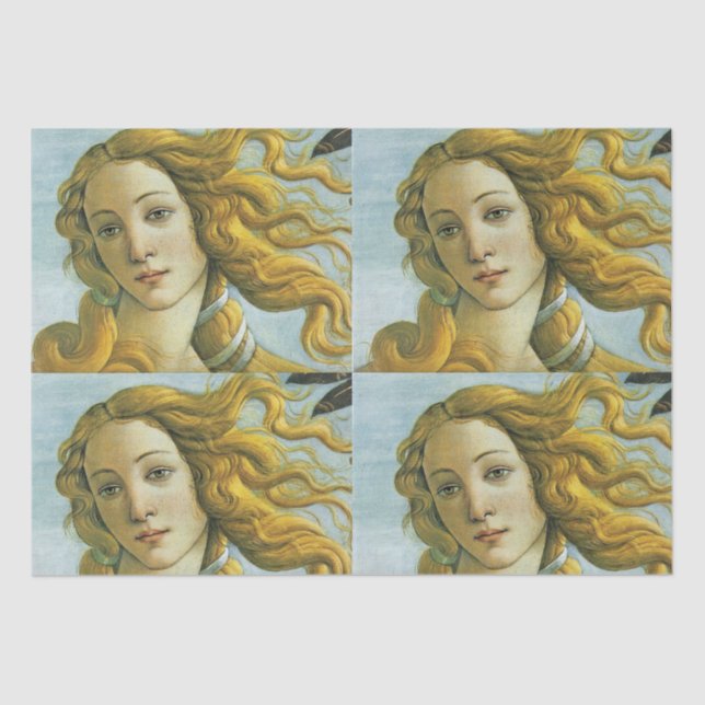 Venus * Sandro Botticelli Tissue Paper Seidenpapier (Vorderseite)