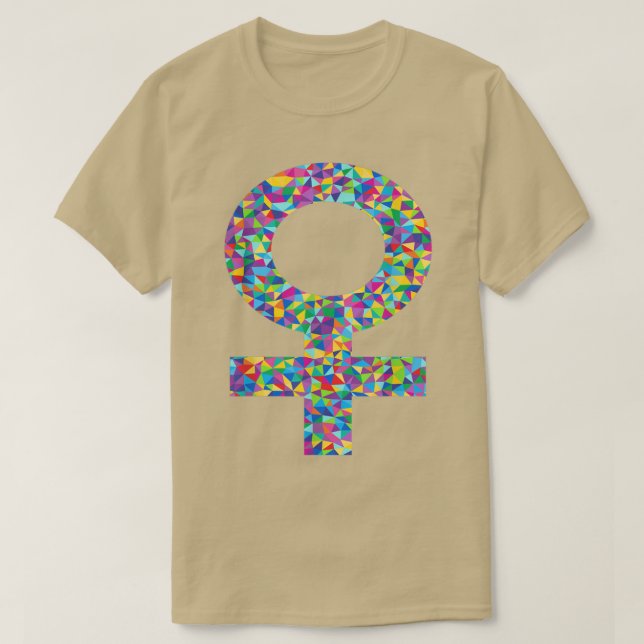 Venus SymbolFemale Gender Feminism Equality Tee608 T-Shirt (Design vorne)