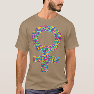 Venus SymbolFemale Gender Feminism Equality Tee608 T-Shirt