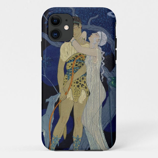 Venus und Adonis (Farbelitho) Case-Mate iPhone Hülle (Rückseite)