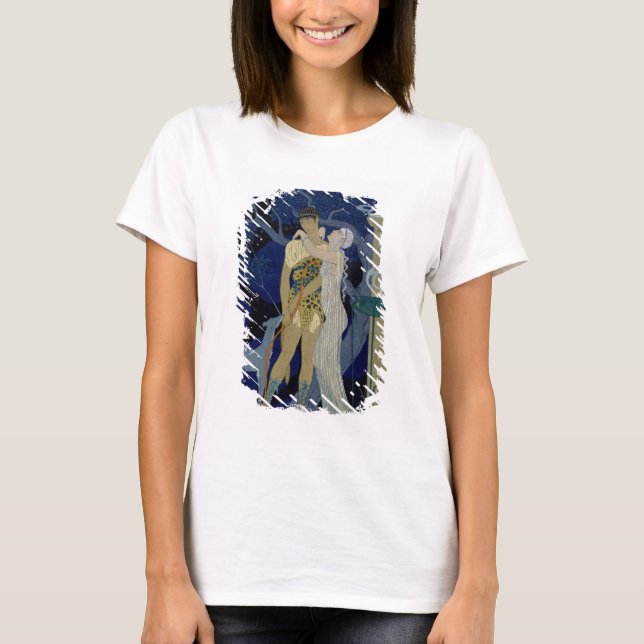 Venus und Adonis (Farblitho) T-Shirt (Vorderseite)