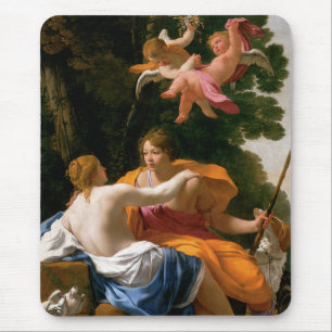 Venus und Adonis Mousepad