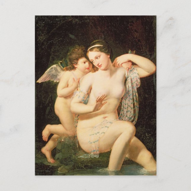 Venus und Cupid Postkarte (Vorderseite)