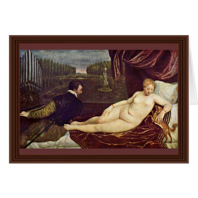 Venus und der Organ-Spieler durch Tizian (Vorderseite (Horizontal))