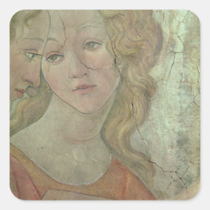 Venus und die drei Umgangsformen, die Geschenken Quadratischer Aufkleber
