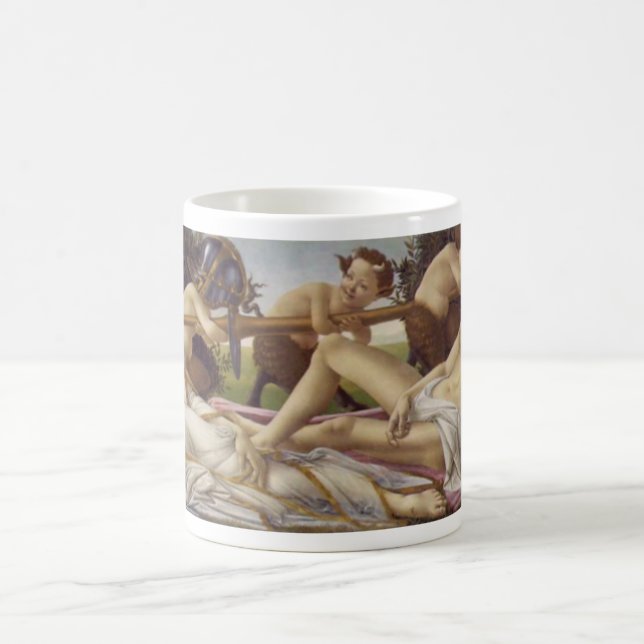 Venus und Mars Kaffeetasse (Mittel)