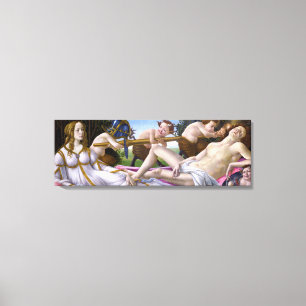 Venus und Mars von Botticelli - Leinwand