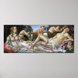 Venus und Mars von Sandro Botticelli Poster