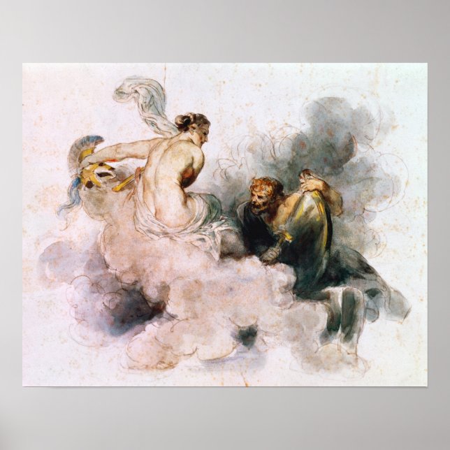 Venus und Vulkan Poster (Vorne)