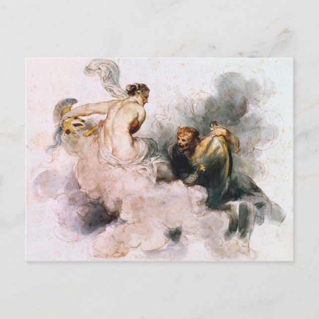 Venus und Vulkan Postkarte (Vorderseite)