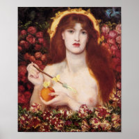 Venus Verticordia Dante Gabriel Rossetti Cardstock
