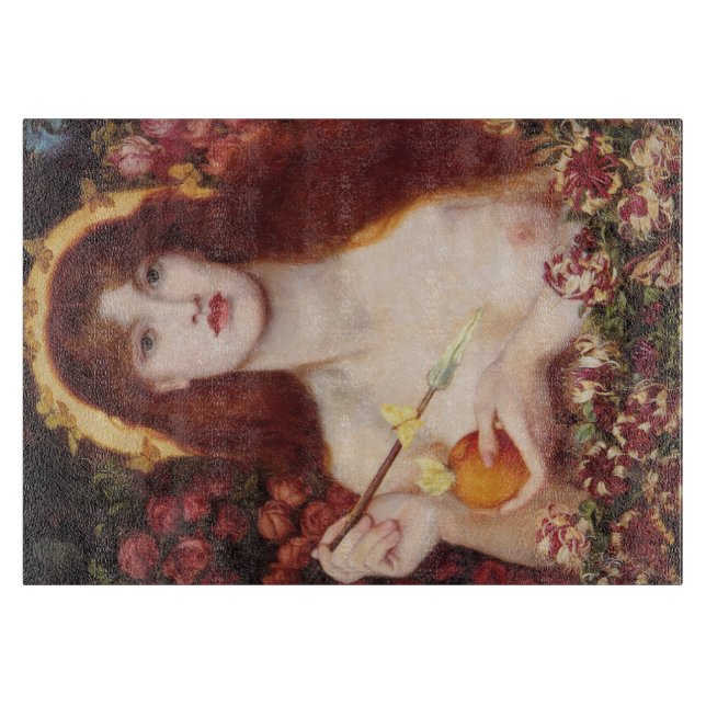 Venus Verticordia (von Dante Gabriel Rossetti) Schneidebrett (Vorderseite)