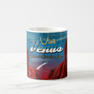 Venus Vintage Poster besuchen Kaffeetasse