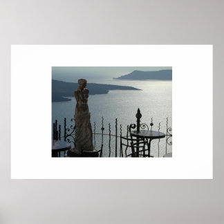 Venus von Santorini Poster
