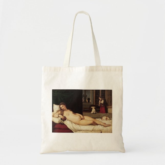 Venus von Urbino Tizian 1538 Venedig Tragetasche (Vorne)