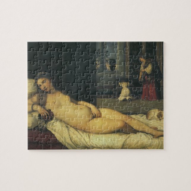 Venus von Urbino von Tizian, Renaissance Art (Horizontal)