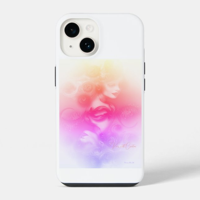 "Venus with Creation", Apple iPhone 14 Case Hülle (Rückseite)