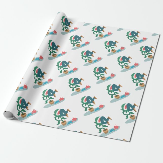 Venusfliegenfalle gefüttert geschenkpapier (Ungerollt)
