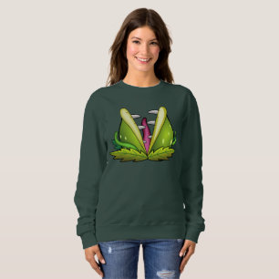 Venusfliegenfalle-Monster Damen Sweatshirt