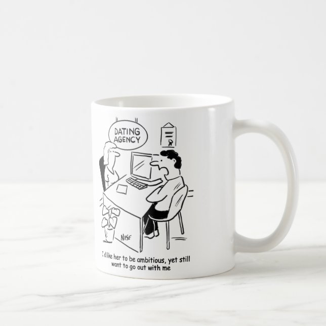 Verabred Agency - will Mädchen ehrgeizig zu sein Kaffeetasse (Rechts)