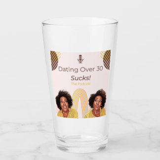 Verabred über 30 Sind zum Kotzen! Trinkglas Glas