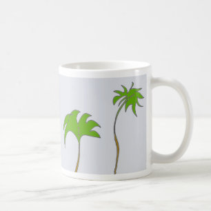 Verabredete Palmen-Tasse Kaffeetasse
